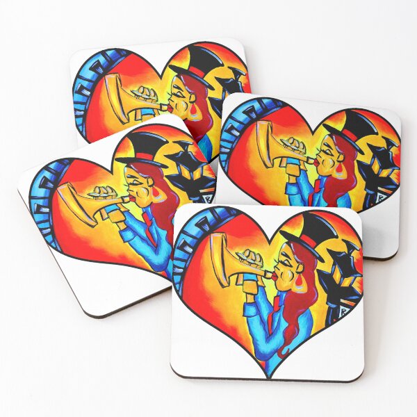 Item preview, Lady plays trumpet on Royal Street designed and sold by artbyomega.