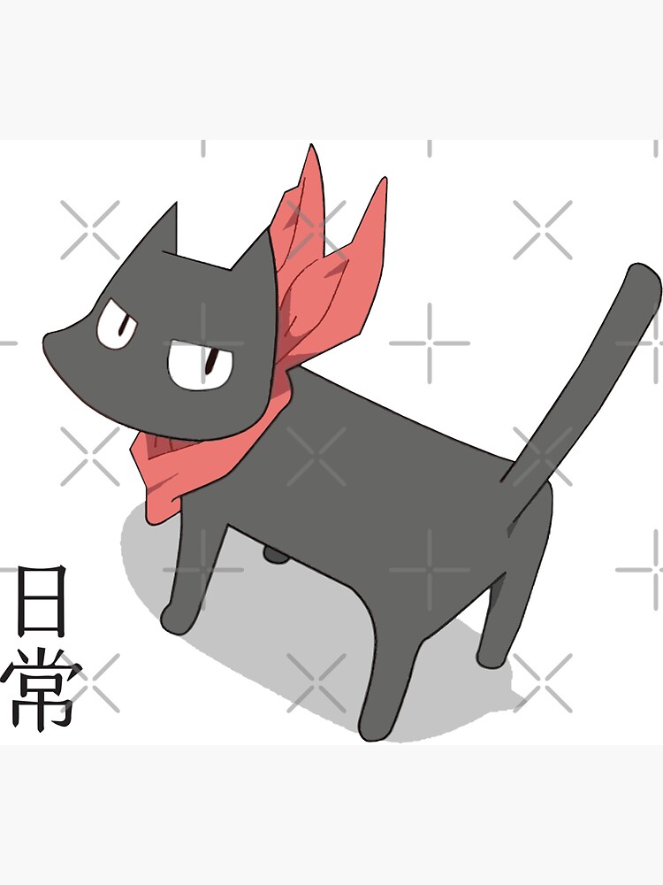 animal cat hakase (nichijou) nichijou sakamoto (nichijou)