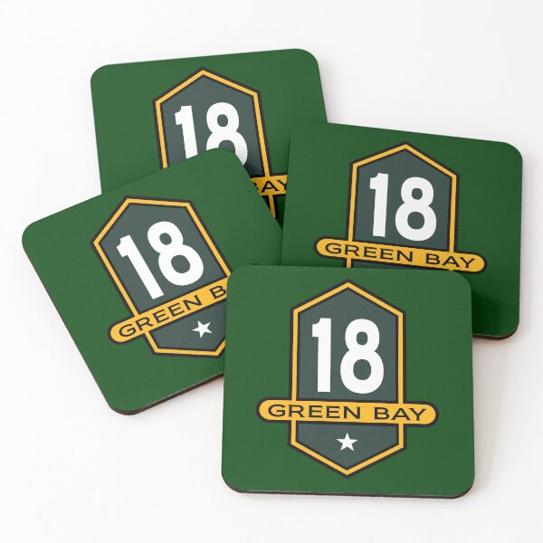Item preview, Green Bay 18 Emblem designed and sold by bobthesportsguy.