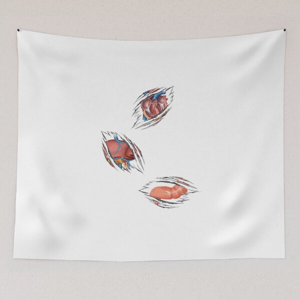 Item preview, Human Anatomy, Organs : Heart Liver Large intestin designed and sold by Mykadodo.