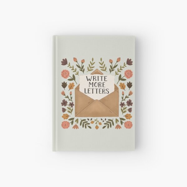 Write More Letters Hardcover Journal