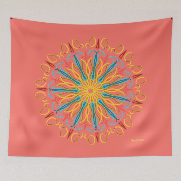 Item preview, Caracas 452 (Coral) designed and sold by olgaramos.