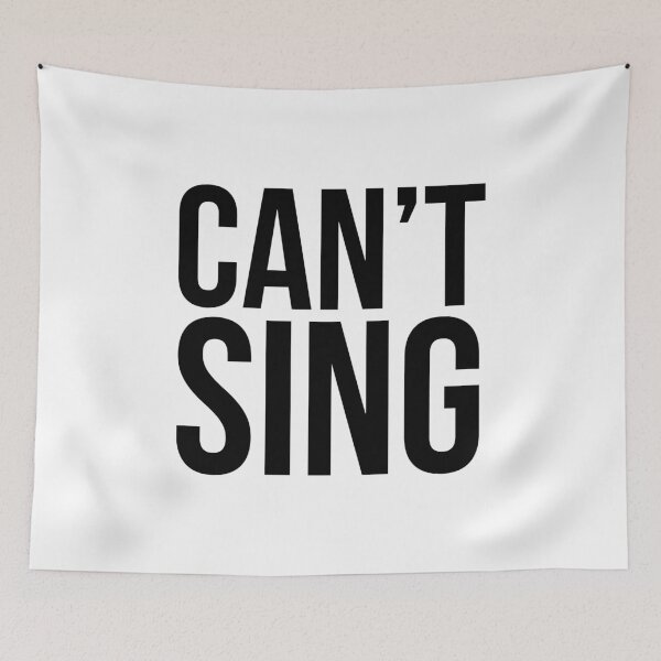 Item preview, Can't Sing. designed and sold by xdangerline.