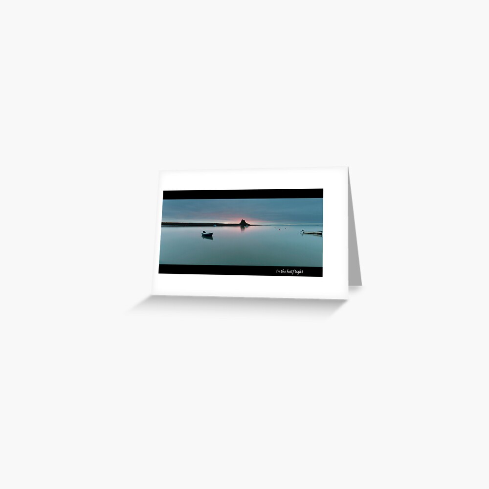 Half Light Greeting Card