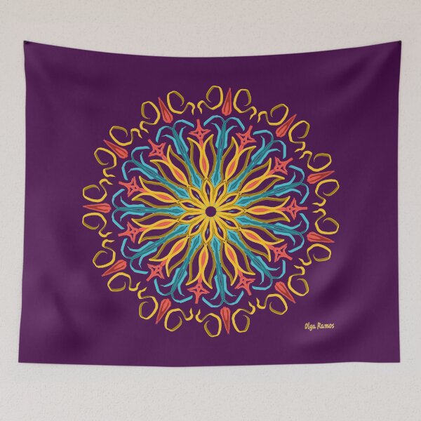 Item preview, Caracas 452 (Deep Lilac) designed and sold by olgaramos.