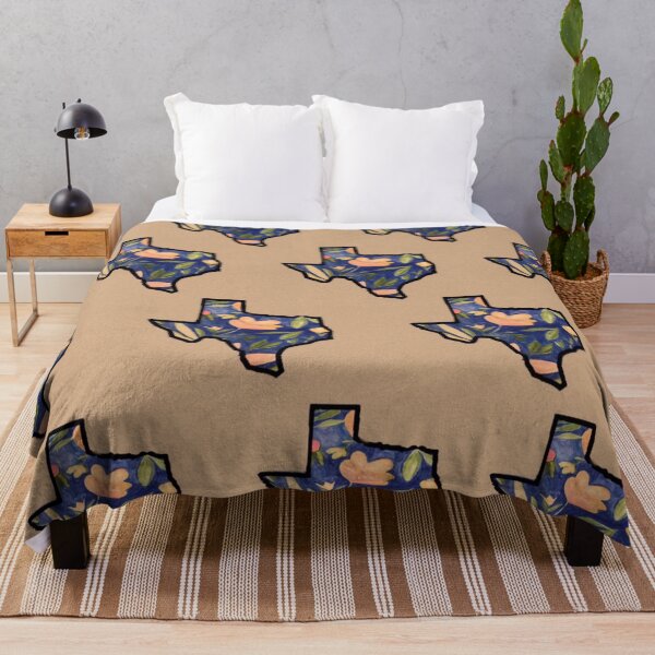 Item preview, Blue Texas Brown Background designed and sold by Hollee Becerra.