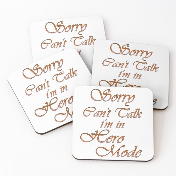 Item preview, I'm in Hero Mode designed and sold by emberkyrlee.