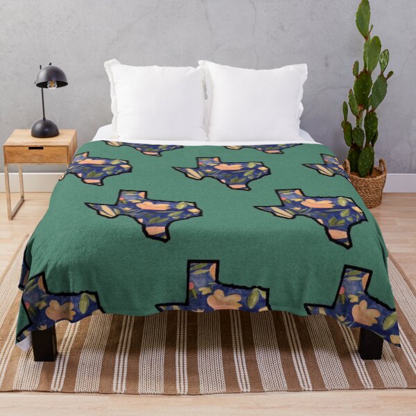 Item preview, Blue Texas Green Background designed and sold by Hollee Becerra.