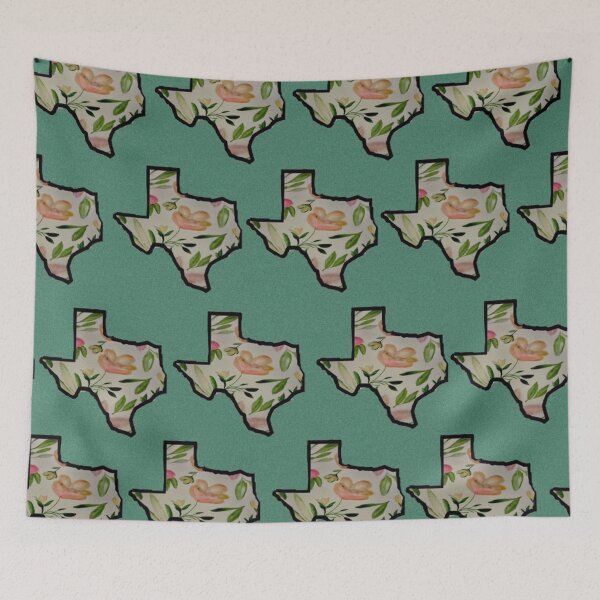 Item preview, Texas Green Background designed and sold by Hollee Becerra.