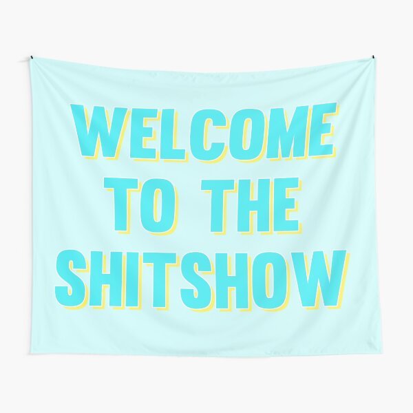 Item preview, Welcome to the Shitshow - Blue and Yellow designed and sold by synthesizer.