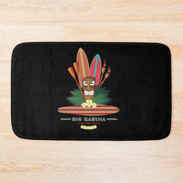 Item preview, Big Kahuna Hawaiian Style Tiki Paddle Boards BLK designed and sold by Frank Schuster.