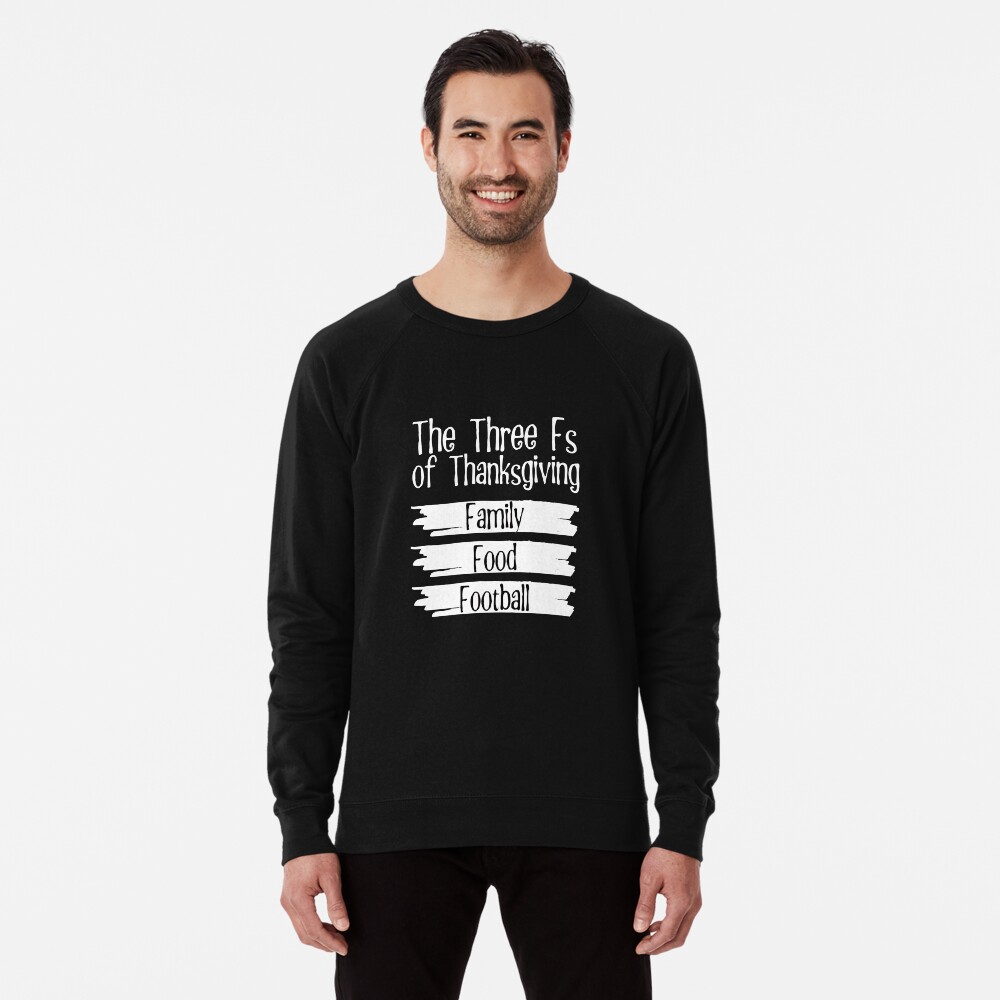 Family food football fall sweatshirt best sale