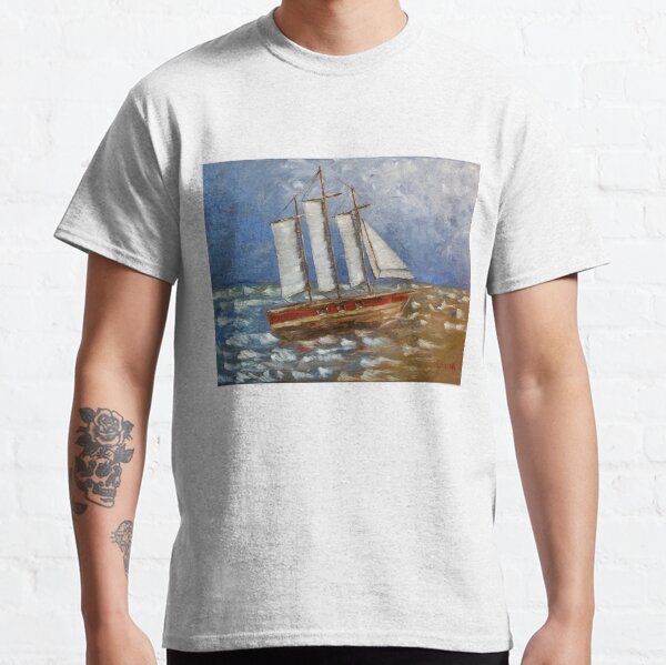 White Cap (oil on canvas) Classic T-Shirt