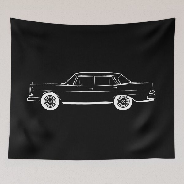 Item preview, Mercedes 220 Fin Tail Heckflosse Sedan W112 WHT designed and sold by Frank Schuster.
