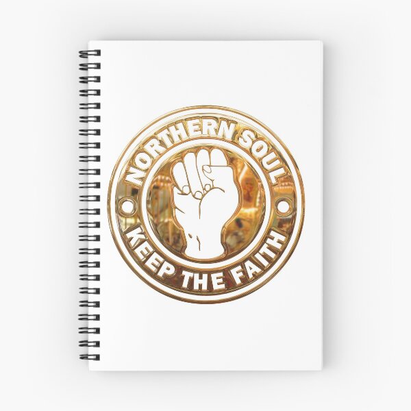 Item preview, Northern Soul Keep The Faith in Gold designed and sold by fatbanana.