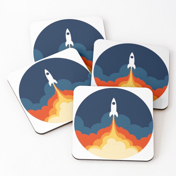 Item preview, Retro Rocket designed and sold by Queen of Relax.