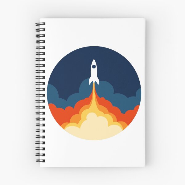 Item preview, Retro Rocket designed and sold by Queen of Relax.