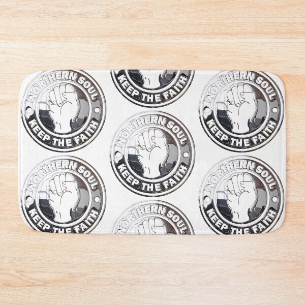 Item preview,  Northern Soul Keep The Faith in chrome effect. designed and sold by fatbanana.