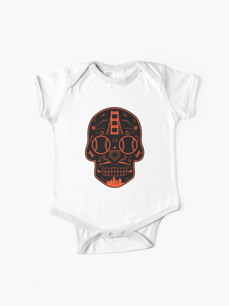 San Francisco Baseball Sugar Skull Kids T-Shirt for Sale by  StickyHenderson