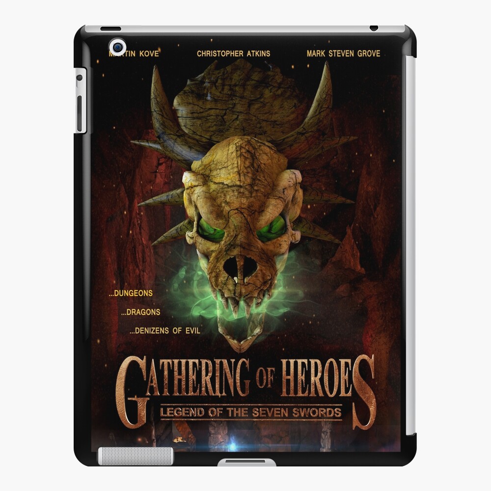 Gathering of Heroes: Legend of the Seven Swords Dragon Poster iPad Case & Skin