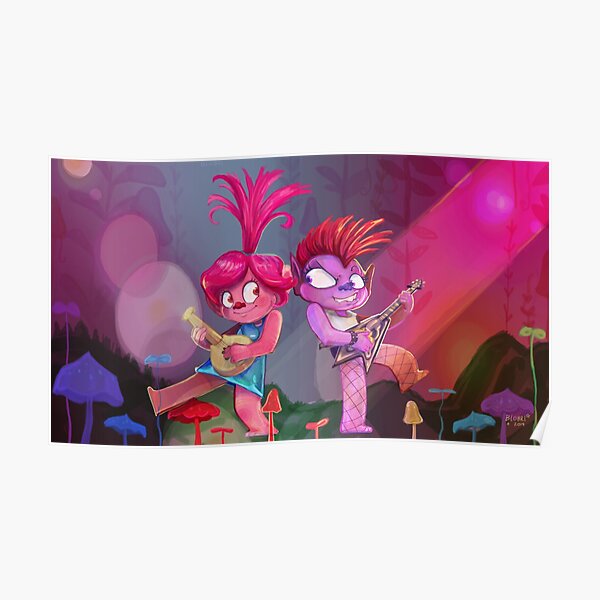 Trolls World Tour Posters Redbubble - roblox character ideas troll