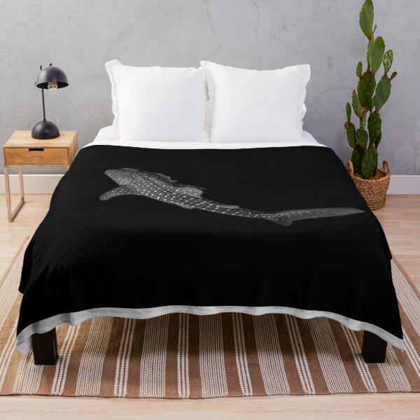 Item preview, Whale Shark Black and White designed and sold by Ollieunderwater.