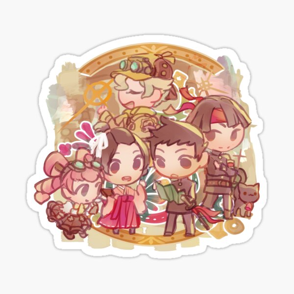 The Great Ace Attorney (Dai Gyakuten Saiban) Sticker