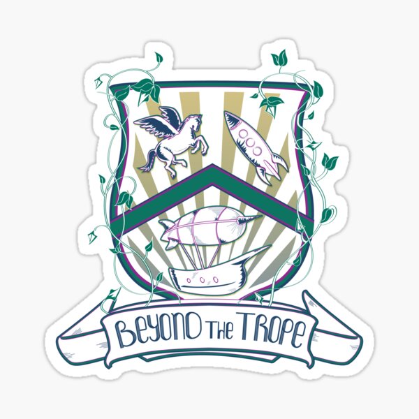 Beyond the Trope Logo Sticker