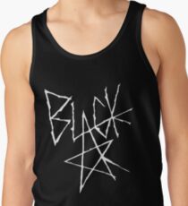 Soul eater - Black Star Signature (White) Men's Tank Top