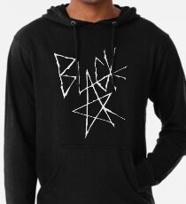 Soul eater - Black Star Signature (White) Lightweight Hoodie