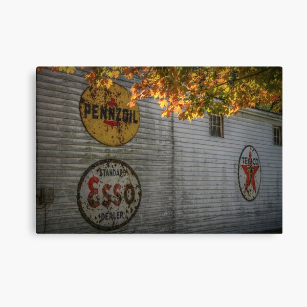 Vingtage Signs Canvas Print