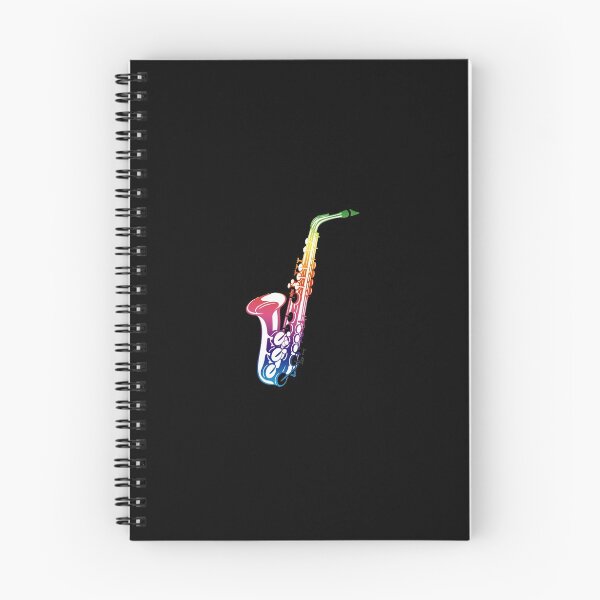 Item preview, saxophone doodle draw! rainbow- Modern abstract art - digital paint by Iona Art Digital designed and sold by IonaArtDigital.