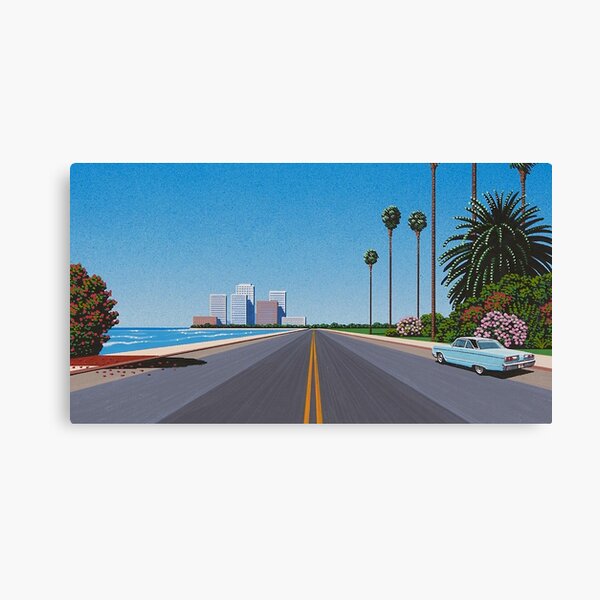 Hiroshi Nagai Vaporwave Shirt Poster Wallpaper Canvas Print