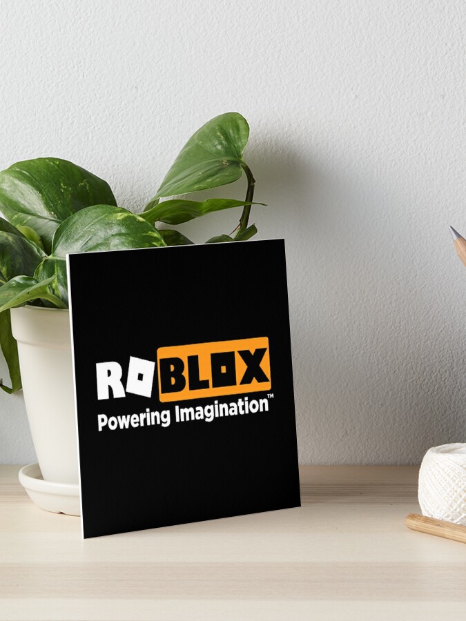 Roblox Logo Swap Meme Art Board Print By Glyphz Redbubble - roblox logo to print