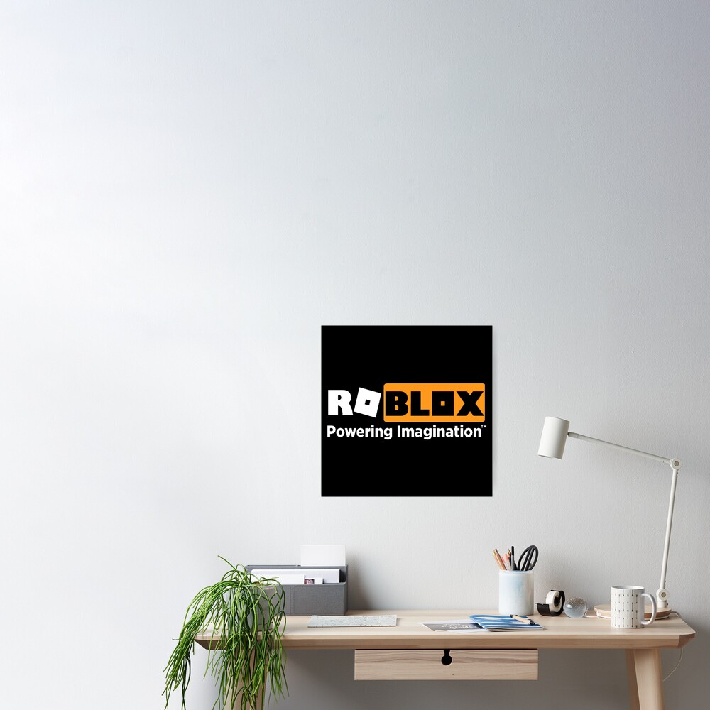 Roblox Logo Swap Meme Poster By Glyphz Redbubble - roblox font meme