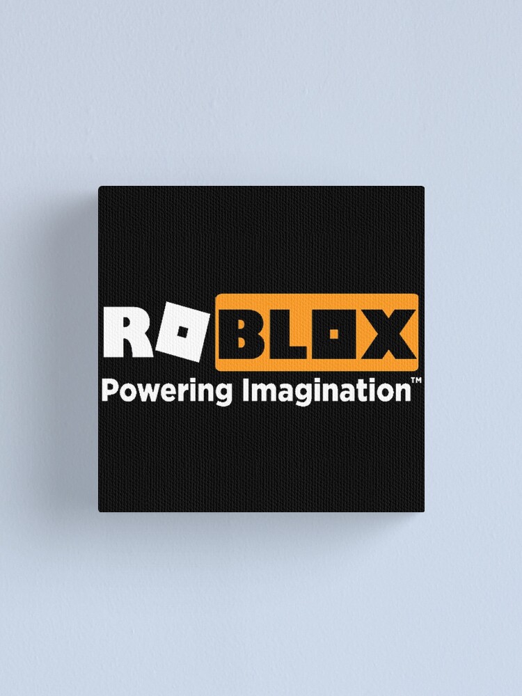 Roblox Logo Swap Meme Canvas Print By Glyphz Redbubble