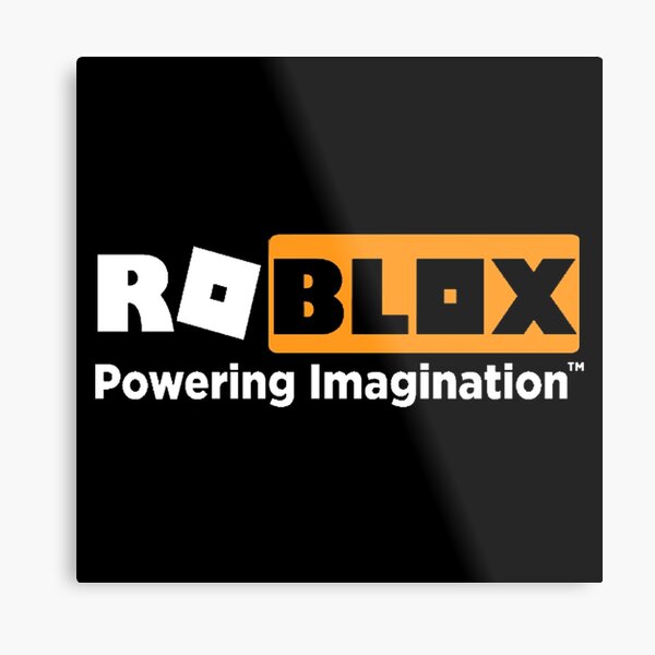 Roblox Logo Swap Meme Metal Print By Glyphz Redbubble - roblox swap
