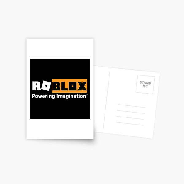 Roblox Logo Swap Meme Postcard By Glyphz Redbubble - roblox powering imagination logo 2020