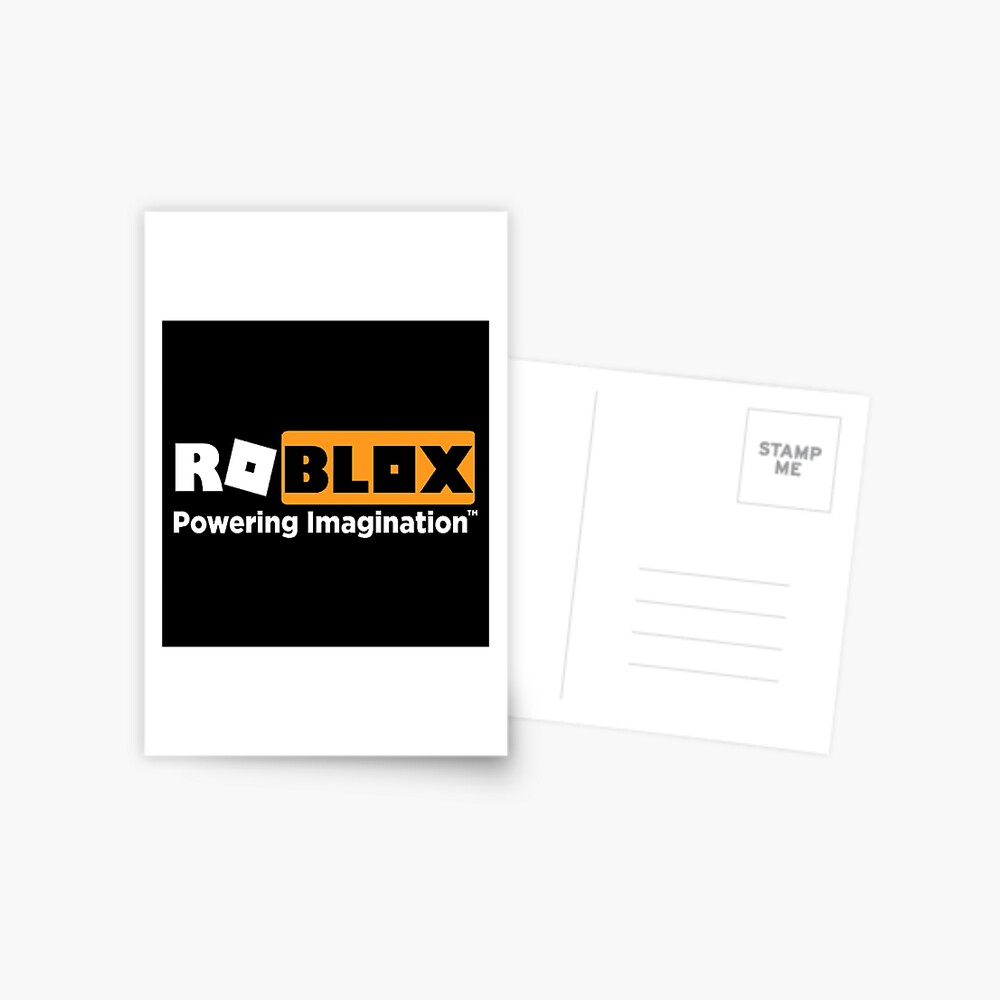 Roblox Logo Swap Meme Postcard By Glyphz Redbubble - roblox shop logo