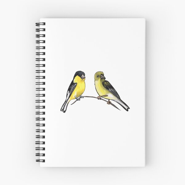 Item preview, Lesser Goldfinches designed and sold by Allison Campbell.