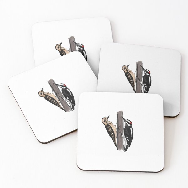Item preview, Hairy Woodpeckers designed and sold by Allison Campbell.