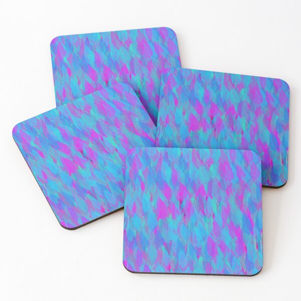Item preview, Pretty Pink and Blue Watercolor Abstract Art designed and sold by innerspectrum.