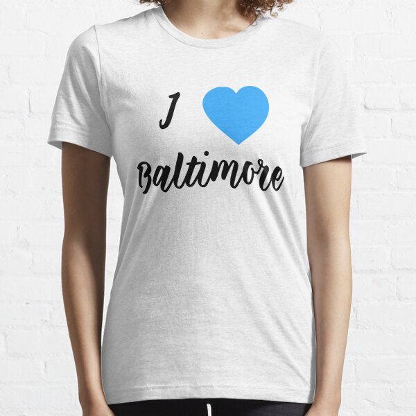Cute Baltimore Oriole Love Ladies Raglan Fitted T-Shirt