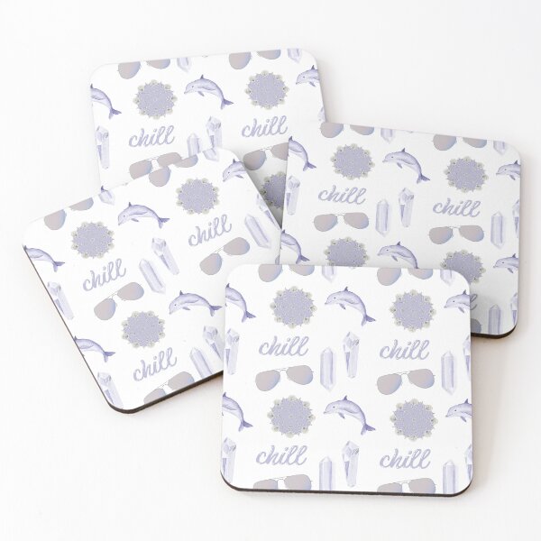 Item preview, Chill Summer Beach Sticker Pack in Light Purple Lilac designed and sold by The-Goods.