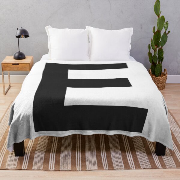 Item preview, E Initial - Black Helvetica Monogram  designed and sold by synthesizer.