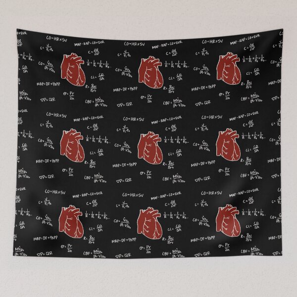 Item preview, Chalkboard Heart Equations designed and sold by Hodgepodge Bricolage.
