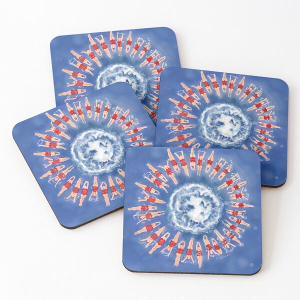 Item preview, Swimmingly Square designed and sold by kschowe.