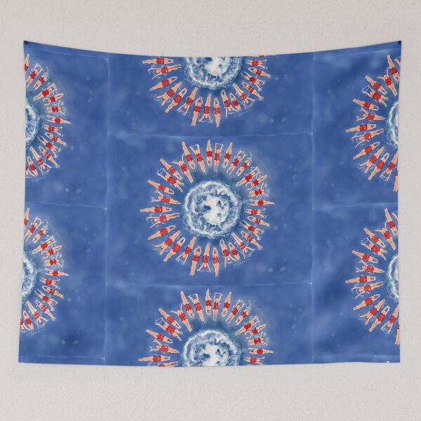 Item preview, Swimmingly Square designed and sold by kschowe.