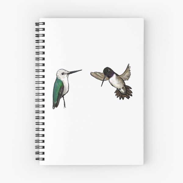 Item preview, Black-chinned Hummingbirds designed and sold by Allison Campbell.