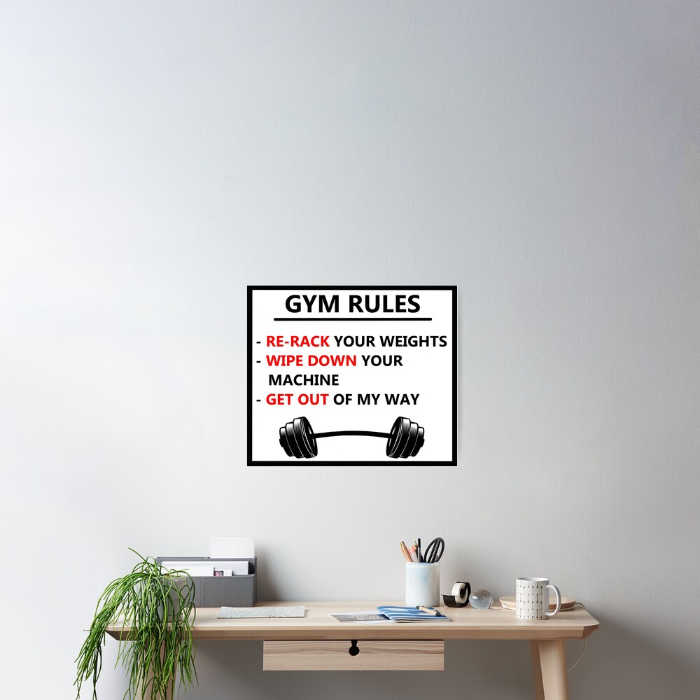 gym-rules-poster-for-sale-by-maxjart-redbubble